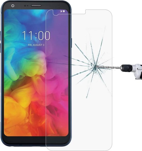 LG Q7 Screenprotector Gehard 9H – Anti-kras – Tempered Glas – 1-Pack-Ilumina Benelux