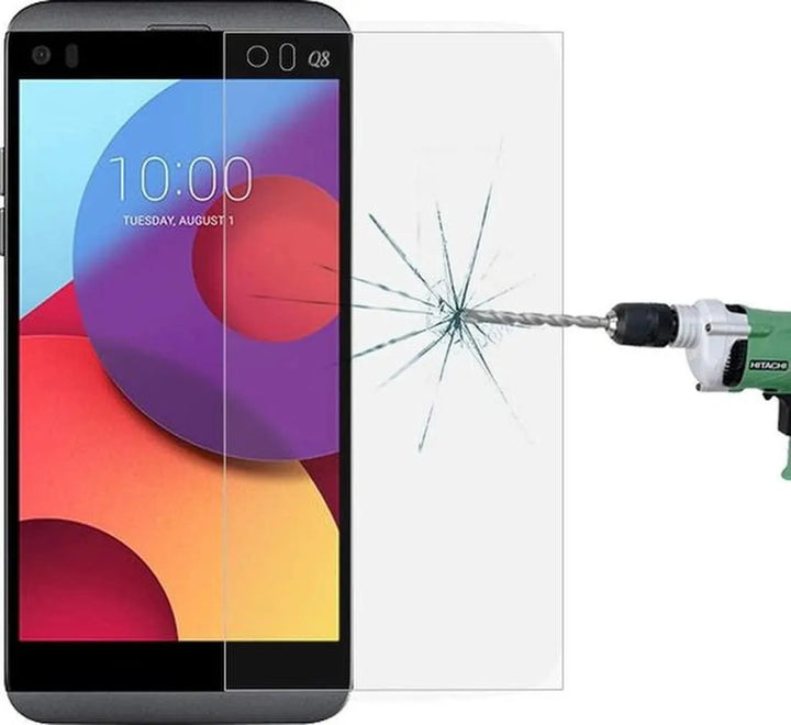 LG Q8 Screenprotector Gehard 9H – Anti-kras – Tempered Glas – 2-Pack-Ilumina Benelux