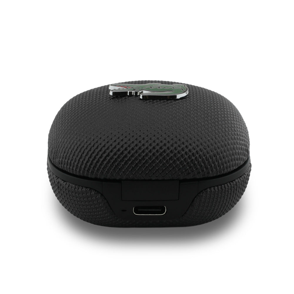 Lacoste Bluetooth Earbuds TWS - ENC&ANC - Petit Pique - Zwart-In-ear koptelefoon-Ilumina Benelux