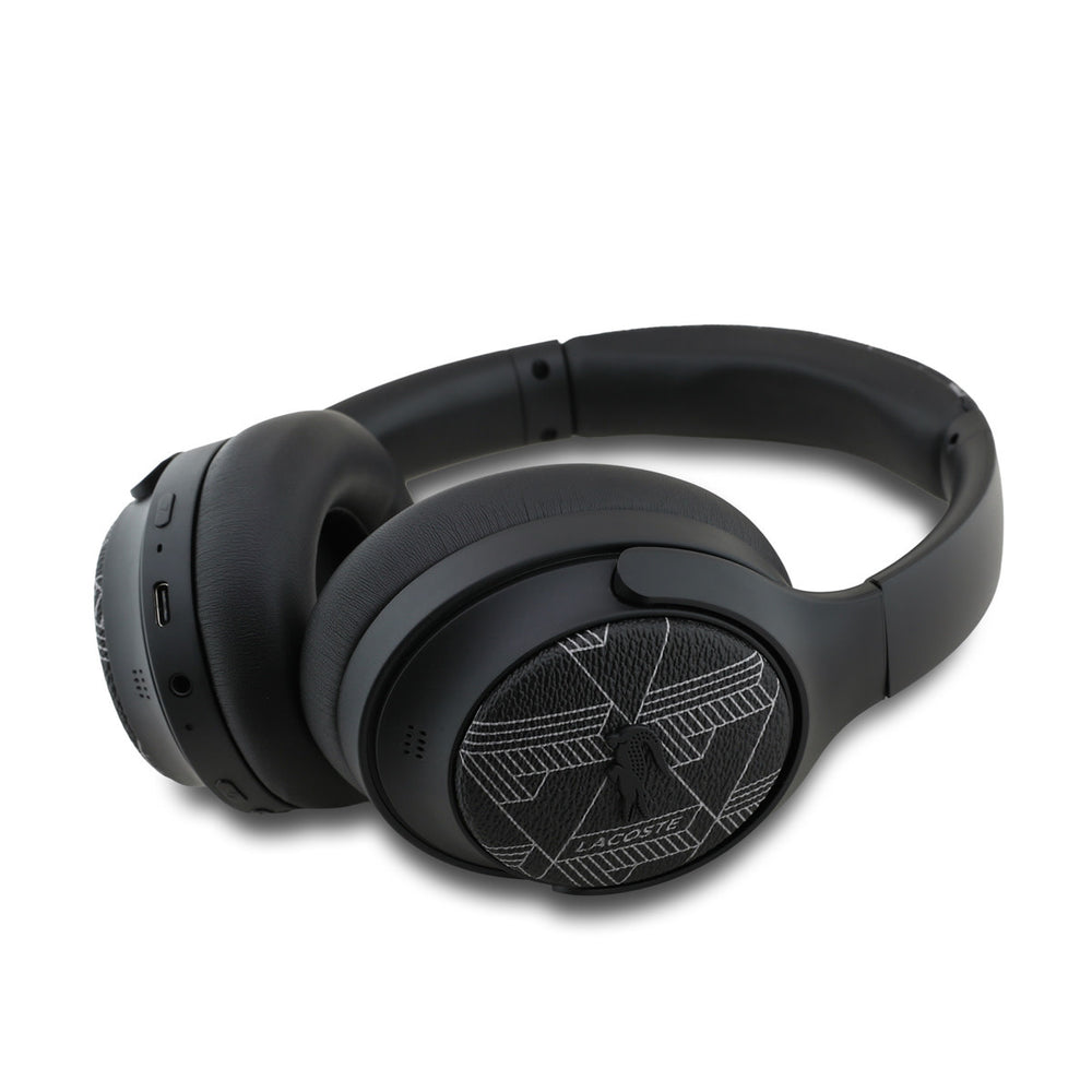 Lacoste Bluetooth Headphones - ANC - The Blend - Zwart-Headphones-Ilumina Benelux