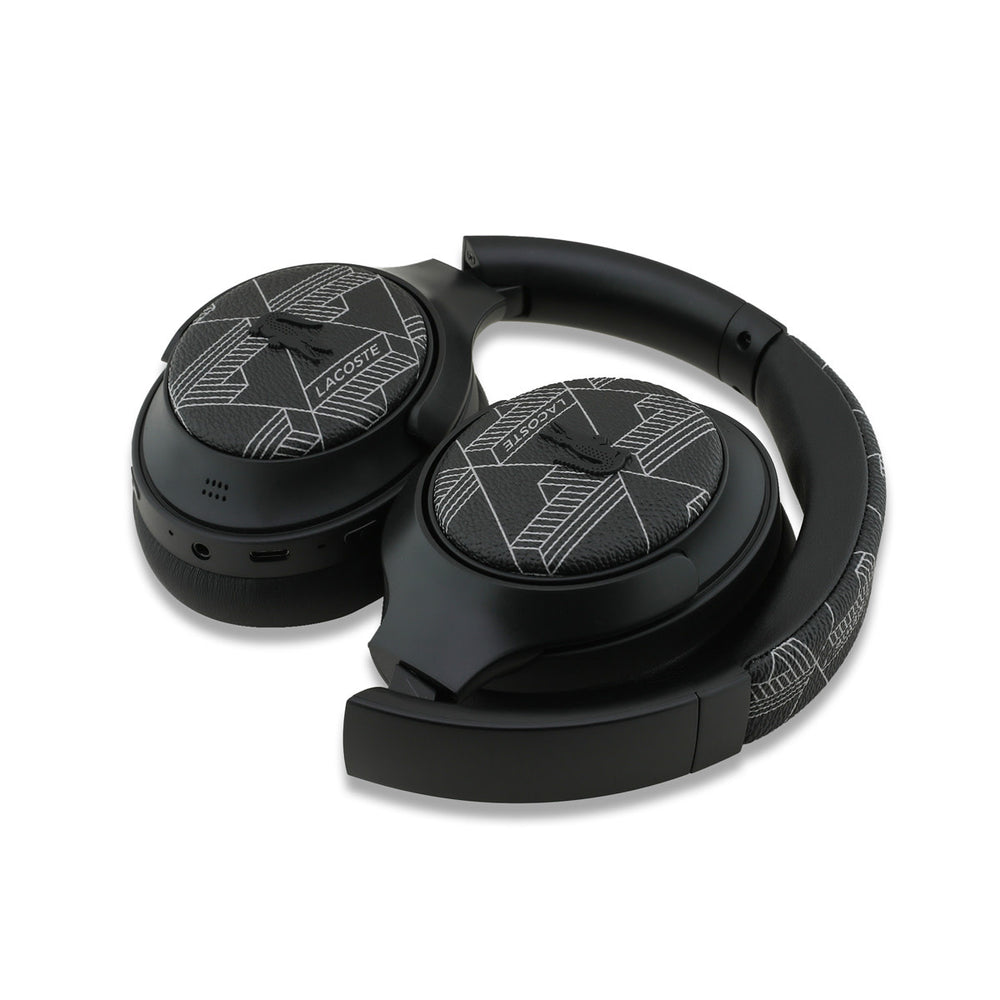 Lacoste Bluetooth Headphones - ANC - The Blend - Zwart-Headphones-Ilumina Benelux