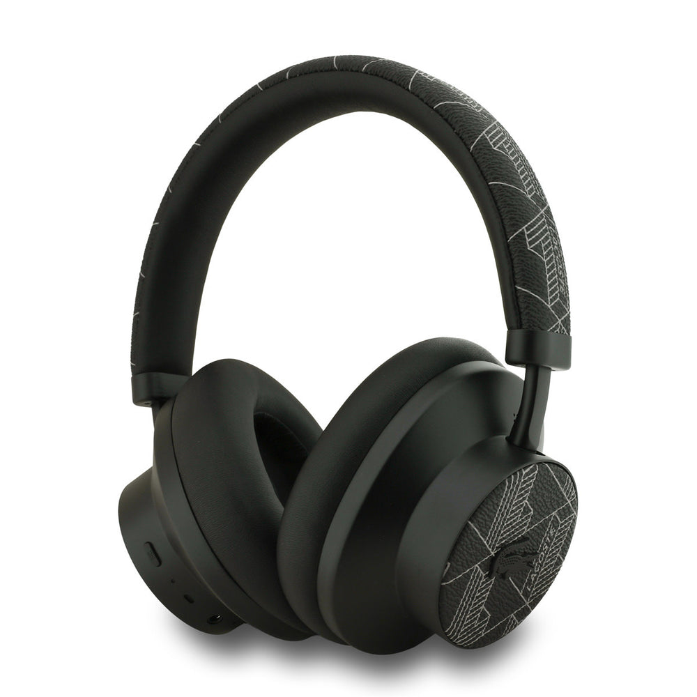 Lacoste Bluetooth Headphones - Hybrid ANC - The Blend - Zwart-Headphones-Ilumina Benelux