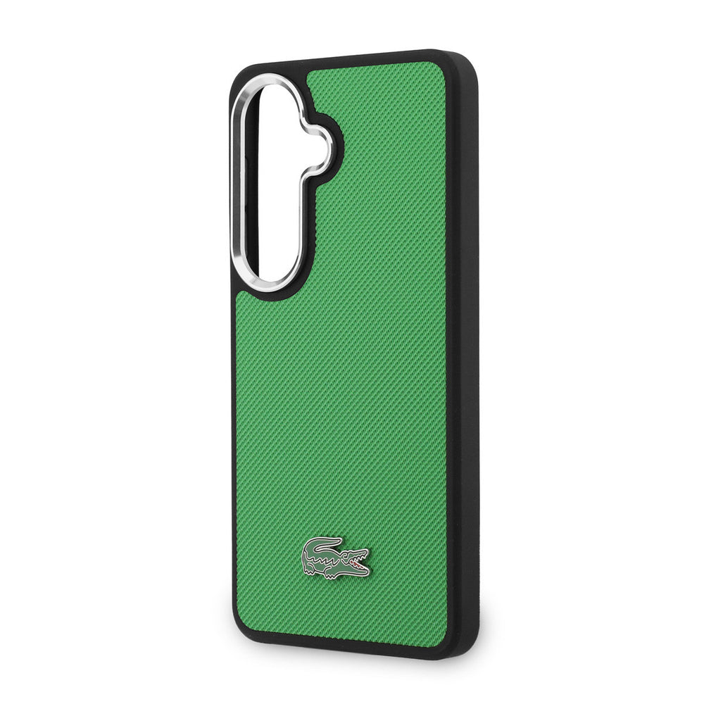 Lacoste Samsung Galaxy S26 Backcover hoesje - MagSafe - Iconic Petit Pique Logo - Estragon Green-Hoesjes-Ilumina Benelux