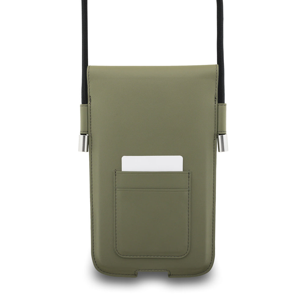 Lacoste Universal Crossbody Phone Pouch - Petit Pique - Groen-Hoesjes-Ilumina Benelux