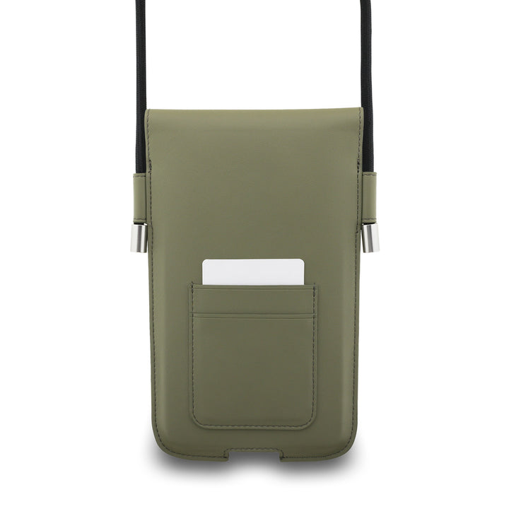 Lacoste Universal Crossbody Phone Pouch - Petit Pique - Groen-Hoesjes-Ilumina Benelux