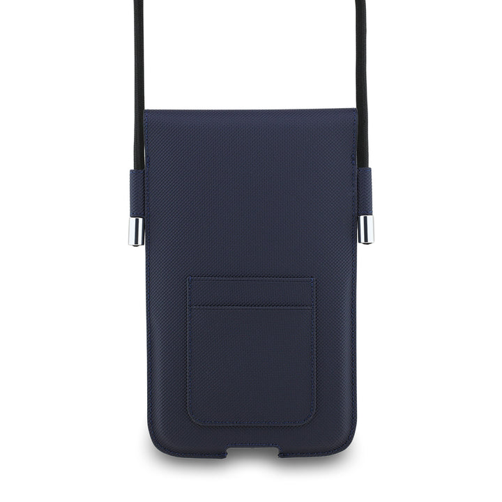 Lacoste Universal Crossbody Phone Pouch - Petit Pique - Navy-Hoesjes-Ilumina Benelux
