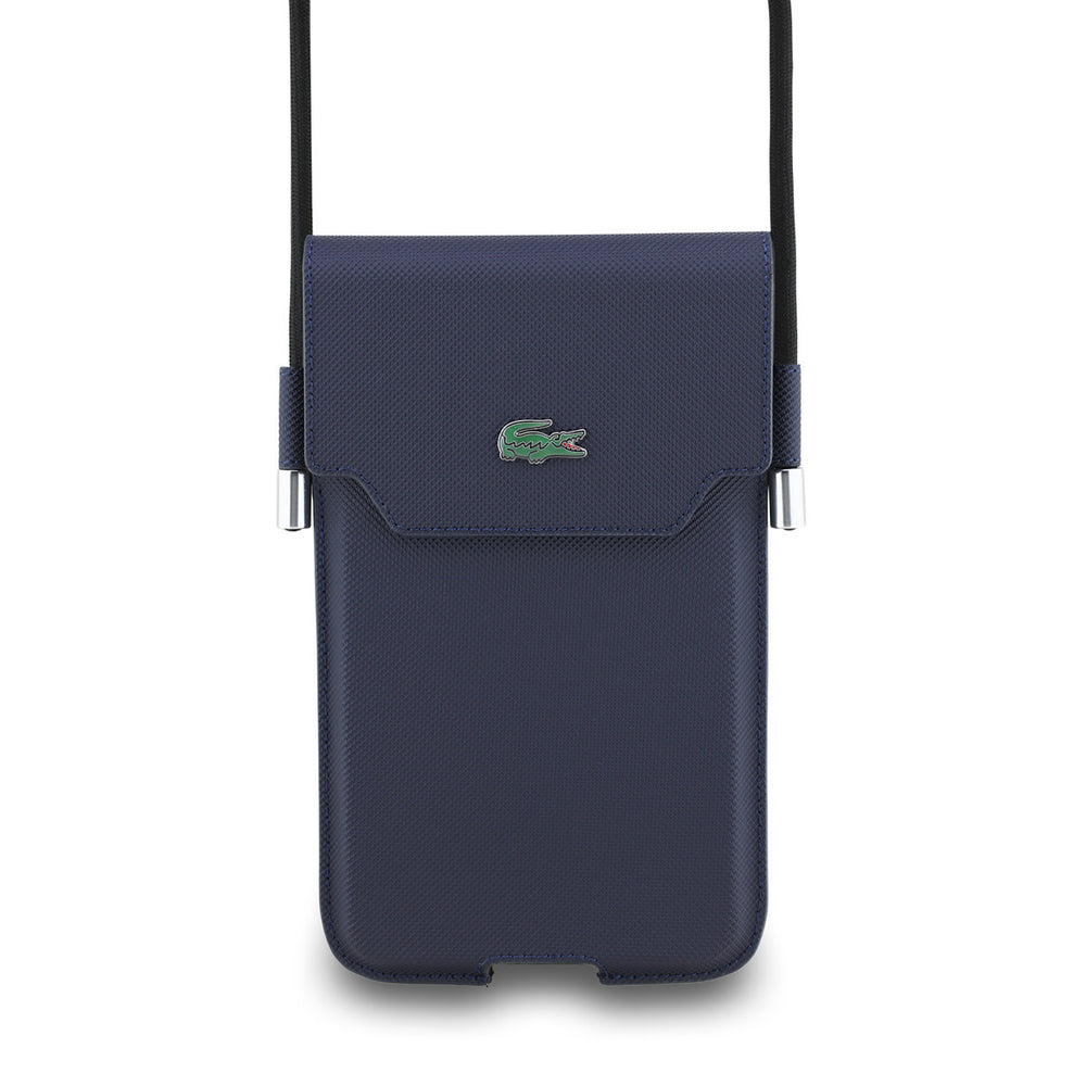 Lacoste Universal Crossbody Phone Pouch - Petit Pique - Navy-Hoesjes-Ilumina Benelux