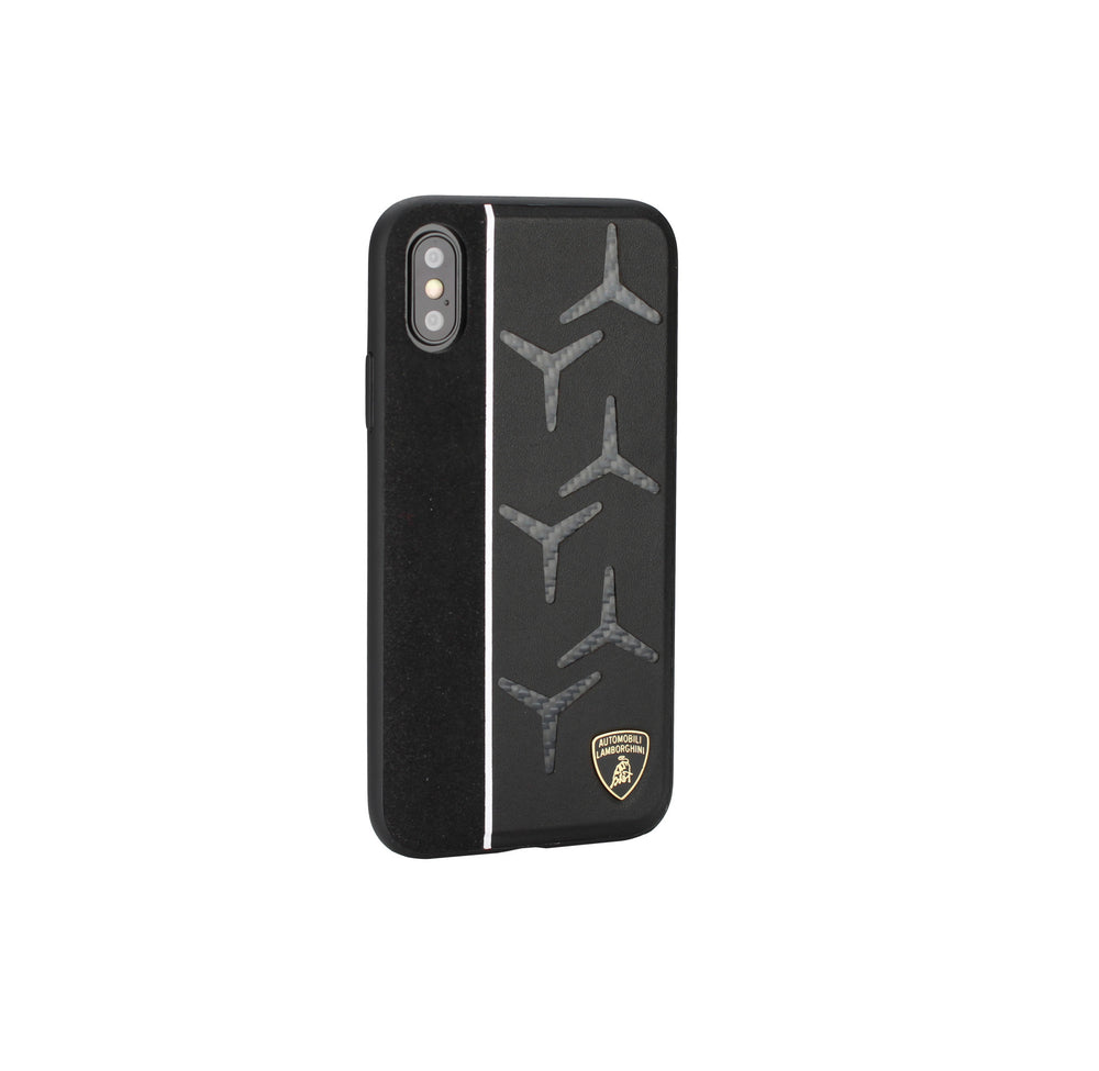 Lamborghini backcover hoesje Alcantara Samsung Galaxy S10+ Genuine Leather - Echt leer-Hoesjes-Ilumina Benelux