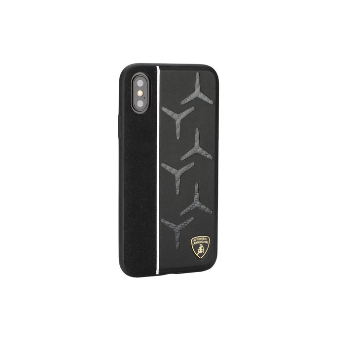 Lamborghini backcover hoesje Alcantara Samsung Galaxy S10+ Genuine Leather - Echt leer-Hoesjes-Ilumina Benelux