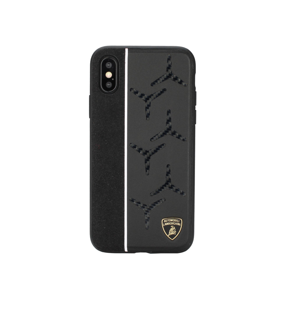 Lamborghini backcover hoesje Alcantara Samsung Galaxy S10+ Genuine Leather - Echt leer-Hoesjes-Ilumina Benelux