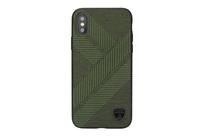 Lamborghini backcover hoesje iPhone X-Xs Groen - Silicone - TPU-Hoesjes-Ilumina Benelux