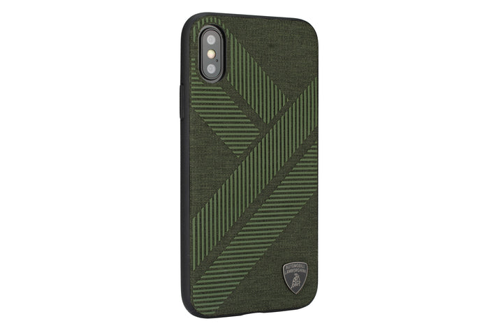 Lamborghini backcover hoesje iPhone X-Xs Groen - Silicone - TPU-Hoesjes-Ilumina Benelux