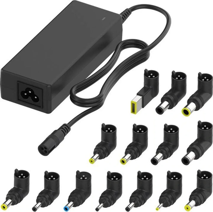 Laptop oplader adapter – Universeel 45W/65W/90W – Geschikt voor Asus Acer HP Dell Lenovo Samsung Sony – Zwart-Voedingsadapter-Ilumina Benelux