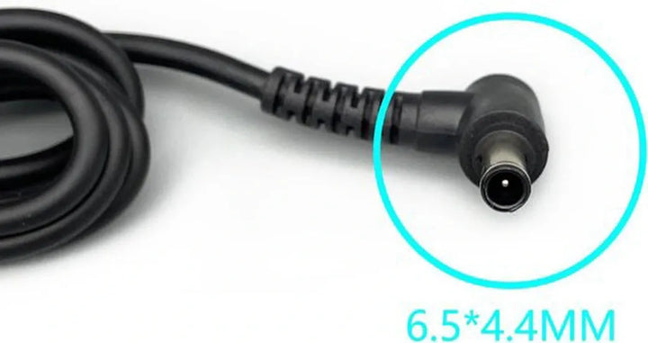 Laptoplader – Geschikt voor Sony VAIO – Voedingsadapter 19.5V 4.7A – 6.5x4.4mm Plug – Zwart-Voedingsadapter-Ilumina Benelux