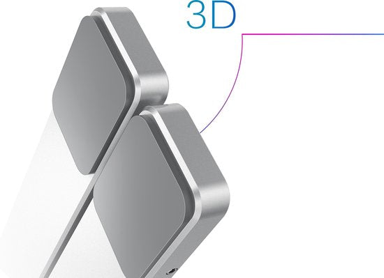Laptopstandaard – Ergonomisch Verstelbaar – Lichtgewicht Aluminium – Geschikt voor Laptop & Tablet 13-17 inch – Zilver-Notebookstandaard-Ilumina Benelux