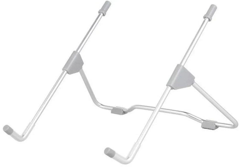 Laptopstandaard – Verstelbaar Ergonomisch – Draagbaar Lichtgewicht – Koeling & Ventilatie – Zilver-Notebookstandaard-Ilumina Benelux