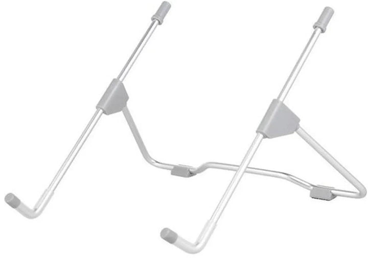 Laptopstandaard – Verstelbaar Ergonomisch – Draagbaar Lichtgewicht – Koeling & Ventilatie – Zilver-Notebookstandaard-Ilumina Benelux