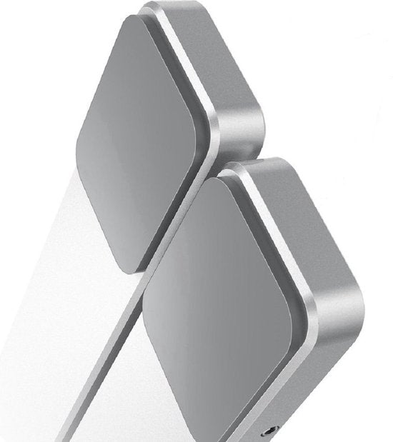 Laptopstandaard – Verstelbare Laptophouder – 10-17 Inch – Vouwbaar & Ergonomisch – Zilver-Notebookstandaard-Ilumina Benelux