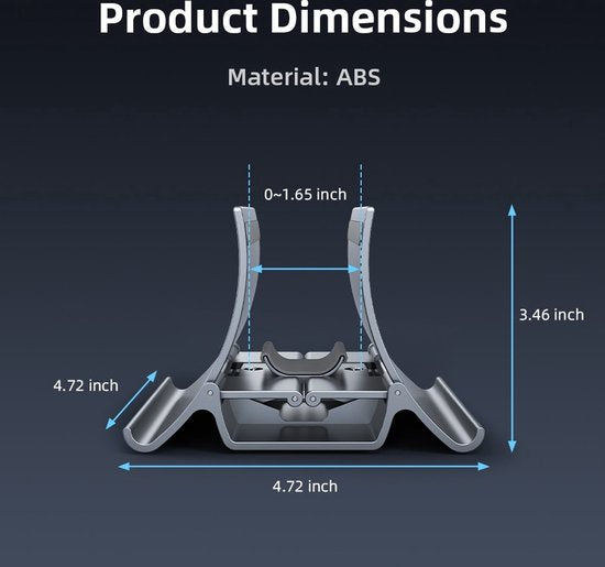Laptopstandaard verticaal – Desktop organizer – Geschikt voor MacBook laptop iPad tablet tot 17,3 inch – Aluminium – Zilver-Notebookstandaard-Ilumina Benelux