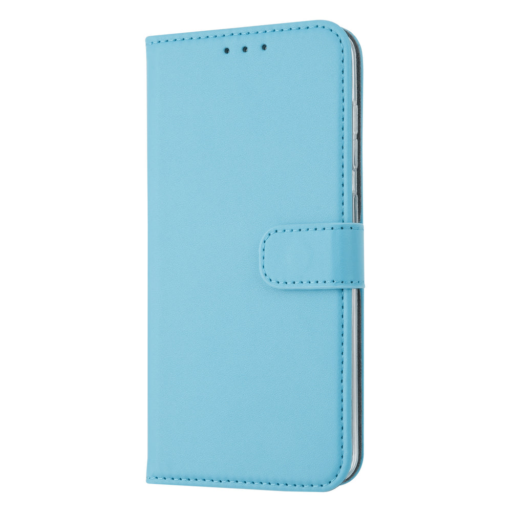 LichtBlauw hoesje Samsung Galaxy M40 - Book Case - Pasjeshouder - Magneetsluiting (M405F)-Hoesjes-Ilumina Benelux