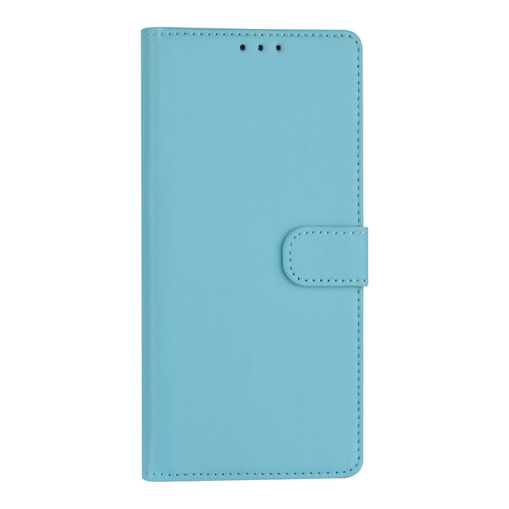 LichtBlauw hoesje voor Oppo A53s - Book Case - Pasjeshouder - Magneetsluiting-Hoesjes-Ilumina Benelux