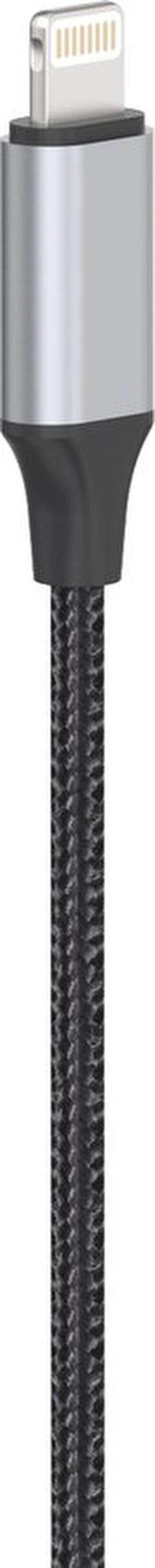 Lightning naar 3,5mm Jack Kabel – Aux Audiokabel – 1,2 Meter – Zwart-Ilumina Benelux