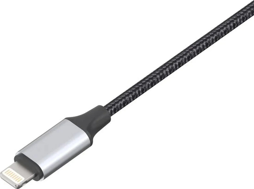 Lightning naar 3,5mm Jack Kabel – Aux Audiokabel – 1,2 Meter – Zwart-Ilumina Benelux