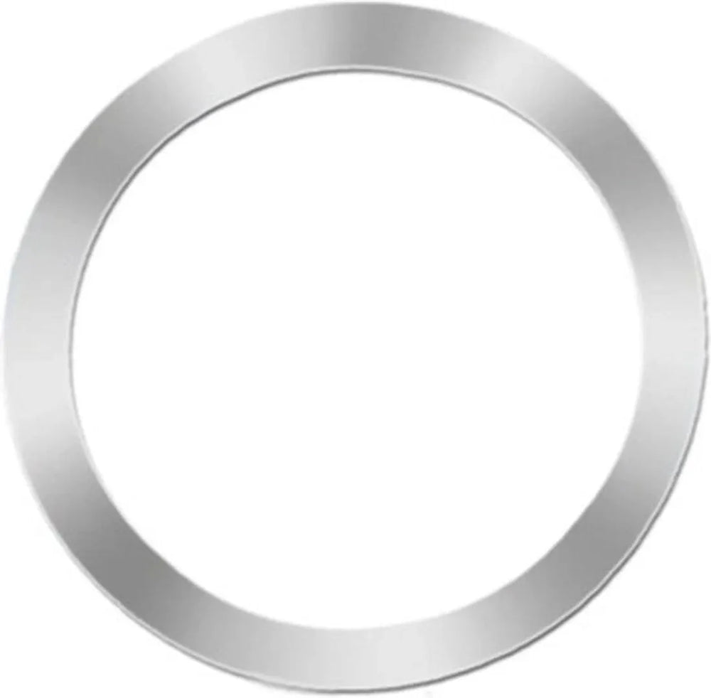 Magnetische MagSafe Ring Sticker Set – Geschikt voor alle telefoons en hoesjes – Voor draadloos opladen – Metalen platen 2 stuks – Zilver-Telefoonhouders-Ilumina Benelux