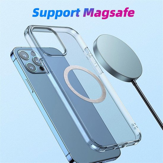 Magnetische MagSafe Ring Sticker Set – Geschikt voor alle telefoons en hoesjes – Voor draadloos opladen – Metalen platen 2 stuks – Zilver-Telefoonhouders-Ilumina Benelux
