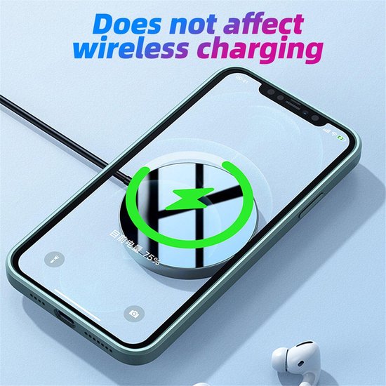 Magnetische MagSafe Ring Sticker Set – Geschikt voor alle telefoons en hoesjes – Voor draadloos opladen – Metalen platen 2 stuks – Zilver-Telefoonhouders-Ilumina Benelux