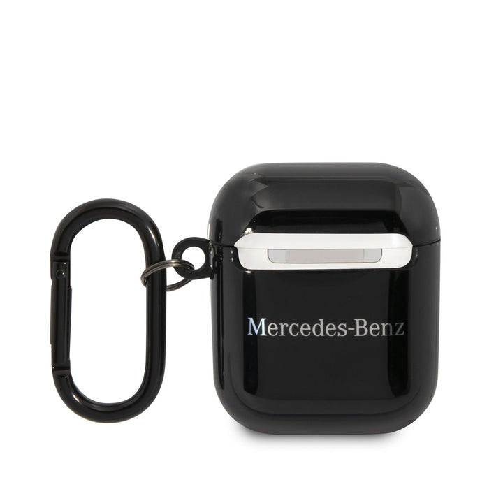 Mercedes-Benz Airpods - Airpods 2 Case - Stars Pattern Small - Zwart-Koptelefoon case-Ilumina Benelux
