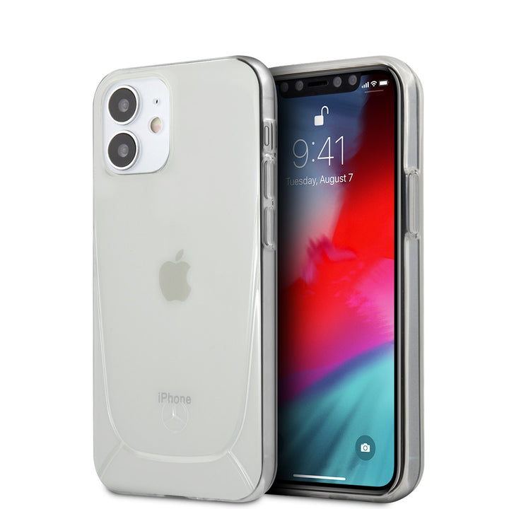 Mercedes-Benz Apple iPhone 12 Mini Transparant Backcover hoesje - Hard Case-Hoesjes-Ilumina Benelux