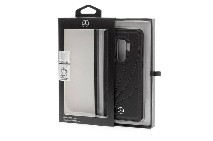 Mercedes-Benz Back cover voor Samsung Galaxy S9 Plus - Zwart-Hoesjes-Ilumina Benelux
