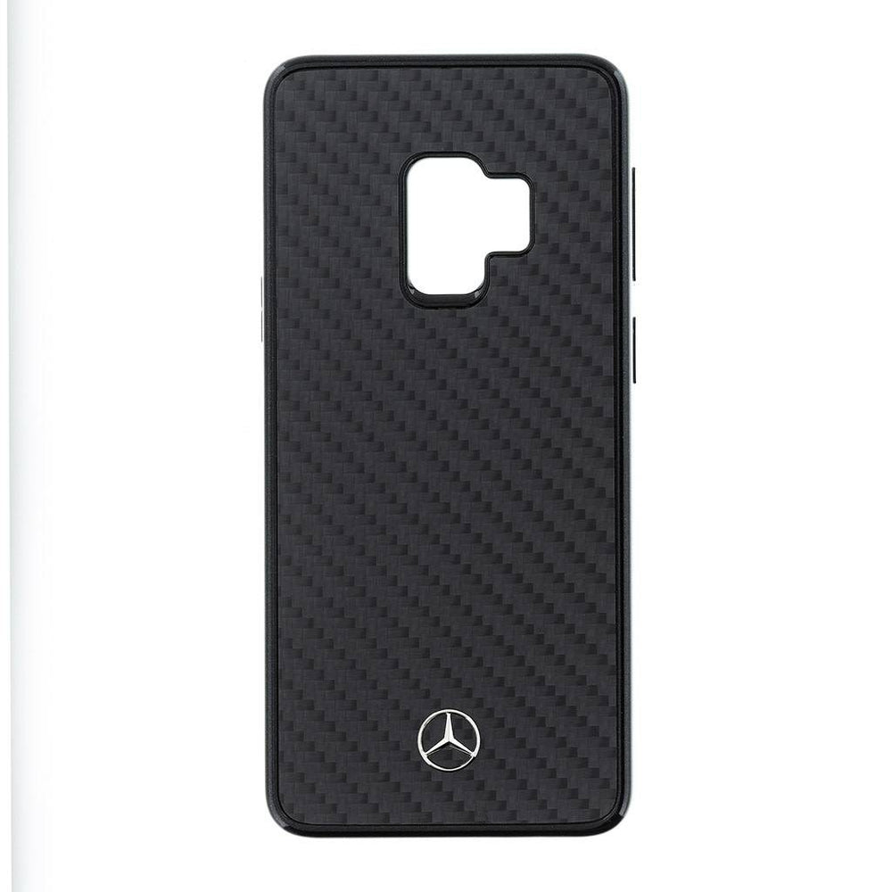 Mercedes-Benz Back cover voor Samsung Galaxy S9 - Zwart-Hoesjes-Ilumina Benelux