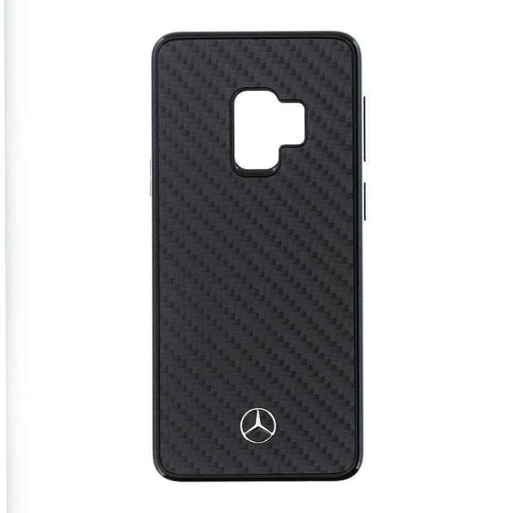Mercedes-Benz Back cover voor Samsung Galaxy S9 - Zwart-Hoesjes-Ilumina Benelux