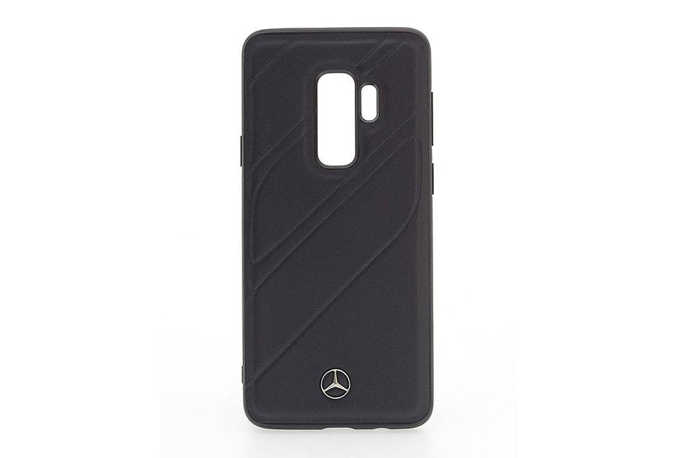 Mercedes-Benz Backcover voor Samsung Galaxy S9 Plus - Navy-Hoesjes-Ilumina Benelux