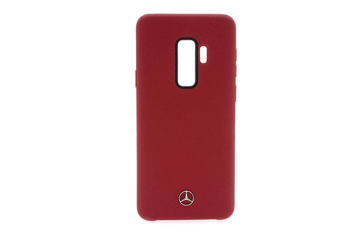 Mercedes-Benz Backcover voor Samsung Galaxy S9 Plus - Rood-Hoesjes-Ilumina Benelux