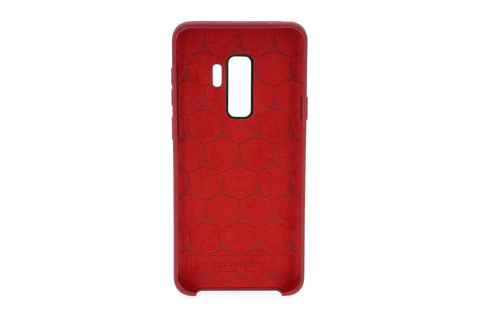 Mercedes-Benz Backcover voor Samsung Galaxy S9 Plus - Rood-Hoesjes-Ilumina Benelux