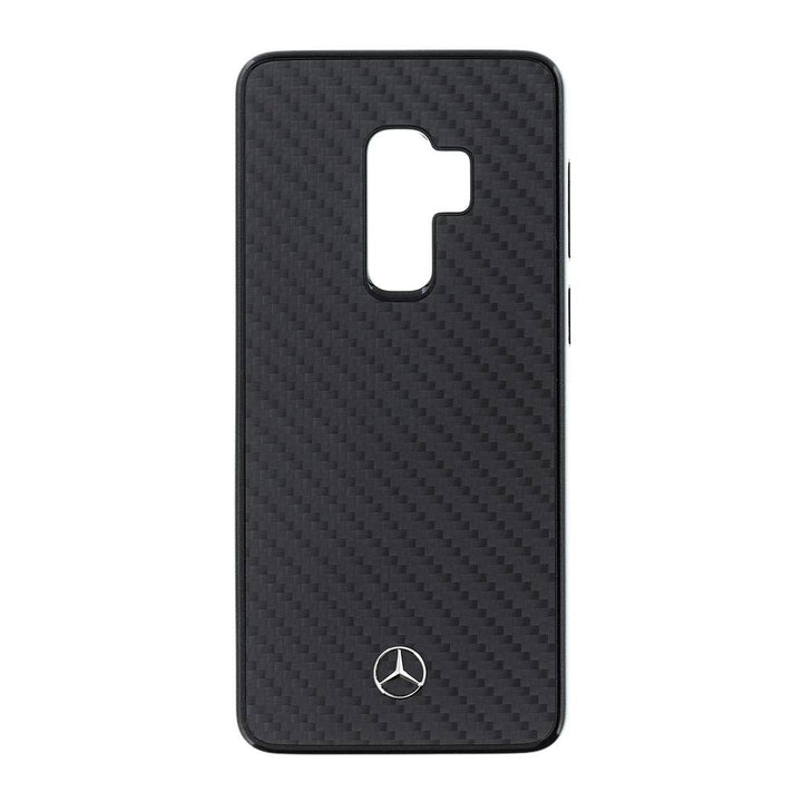 Mercedes-Benz Backcover voor Samsung Galaxy S9 Plus - Zwart-Hoesjes-Ilumina Benelux