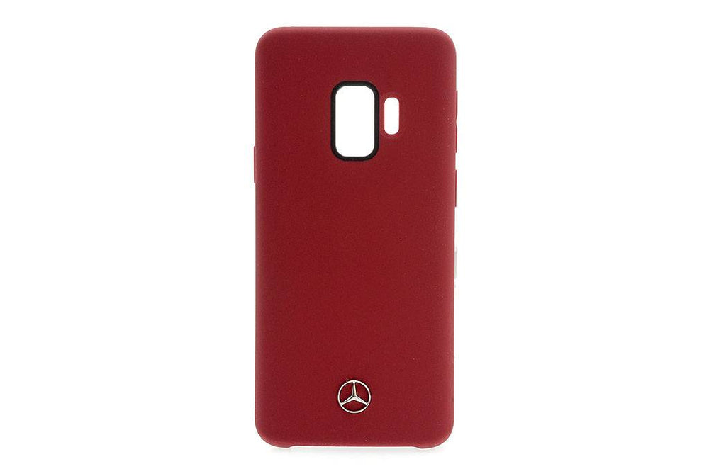 Mercedes-Benz Backcover voor Samsung Galaxy S9 - Rood-Hoesjes-Ilumina Benelux