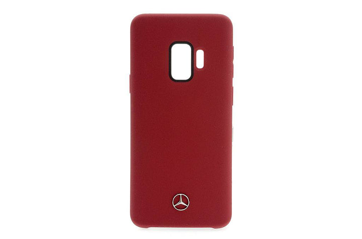 Mercedes-Benz Backcover voor Samsung Galaxy S9 - Rood-Hoesjes-Ilumina Benelux