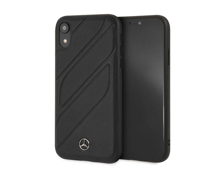 Mercedes-Benz Backcover voor de Apple iPhone XR - Zwart-Hoesjes-Ilumina Benelux