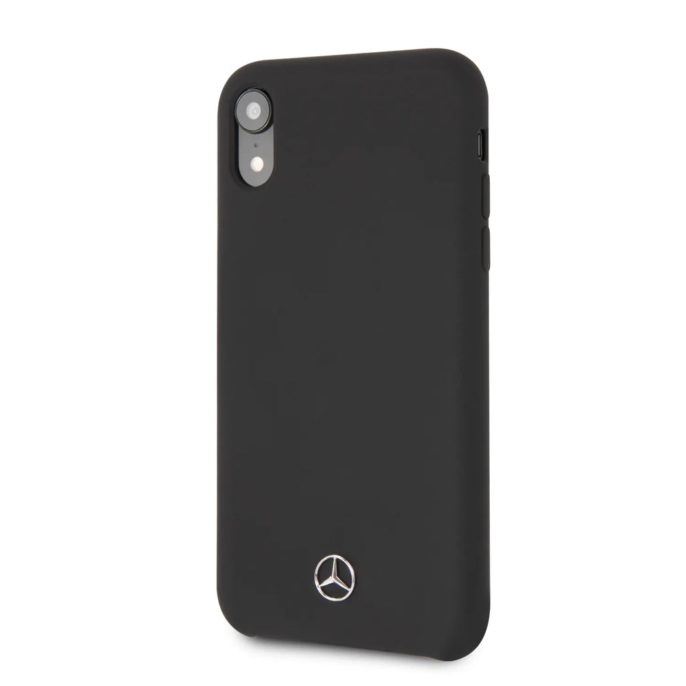 Mercedes-Benz backcover voor Apple iPhone XR - Zwart-Hoesjes-Ilumina Benelux