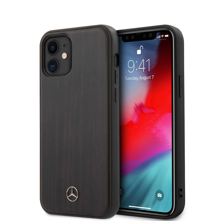Mercedes-Benz iPhone 12 Mini Backcover hoesje - Rosewood - Bruin-Hoesjes-Ilumina Benelux