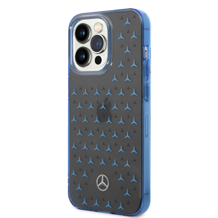 Mercedes-Benz iPhone 14 Pro Backcover hoesje - Blauw-Hoesjes-Ilumina Benelux