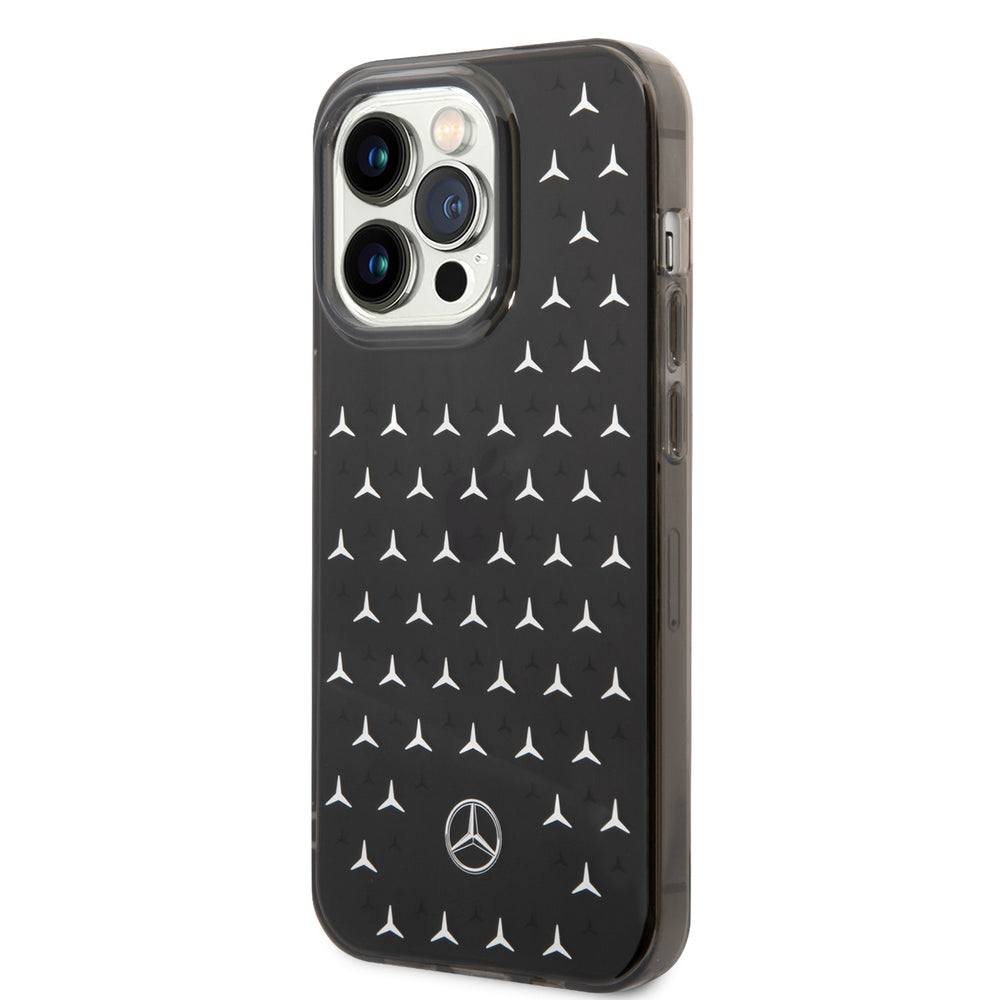 Mercedes-Benz iPhone 14 Pro Backcover hoesje - Zilver-Hoesjes-Ilumina Benelux