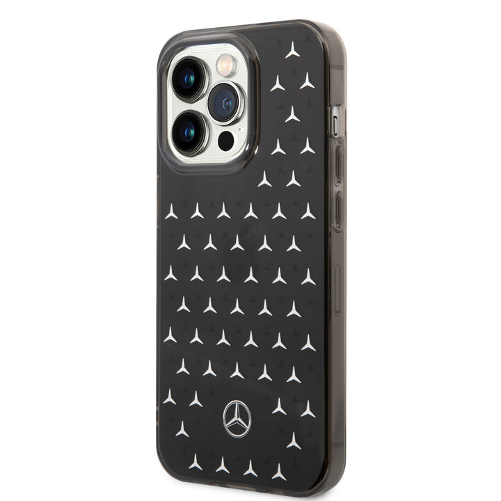 Mercedes-Benz iPhone 14 Pro Backcover hoesje - Zilver-Hoesjes-Ilumina Benelux