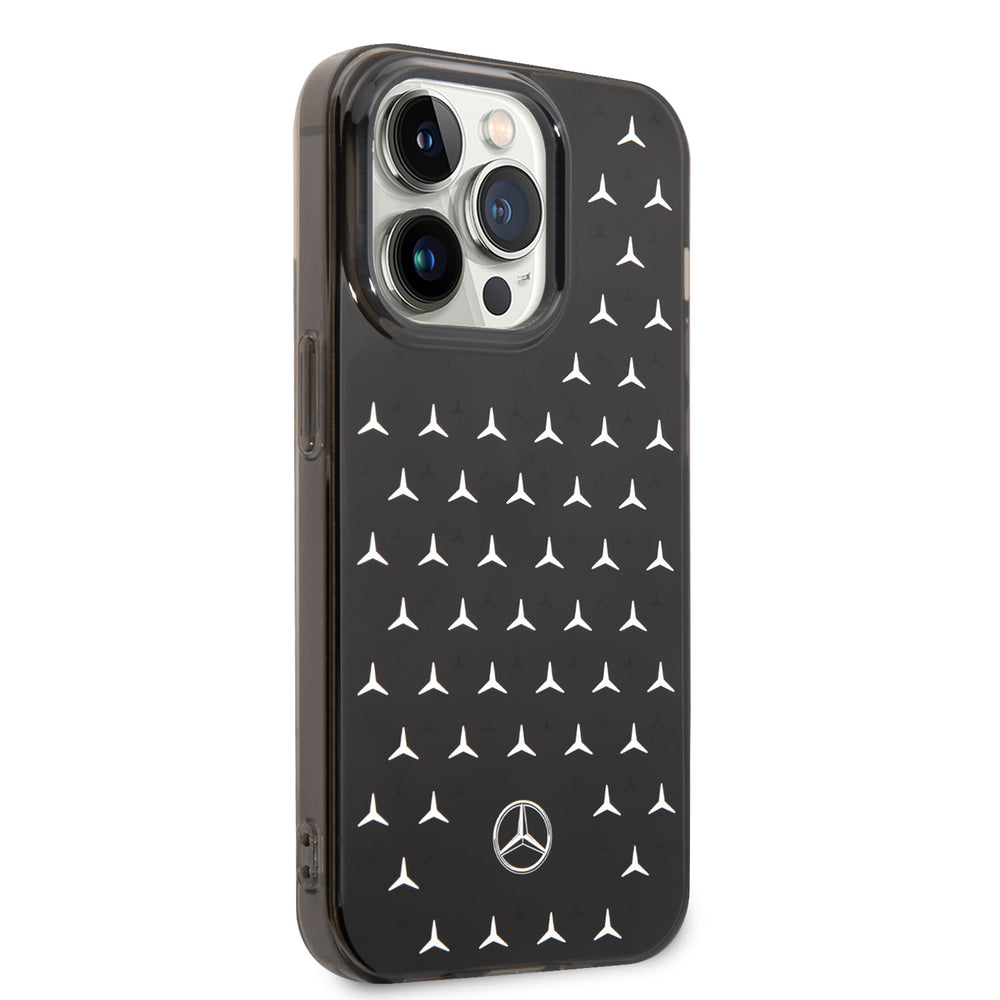 Mercedes-Benz iPhone 14 Pro Backcover hoesje - Zilver-Hoesjes-Ilumina Benelux