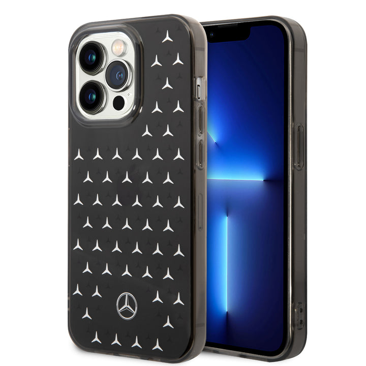 Mercedes-Benz iPhone 14 Pro Backcover hoesje - Zilver-Hoesjes-Ilumina Benelux