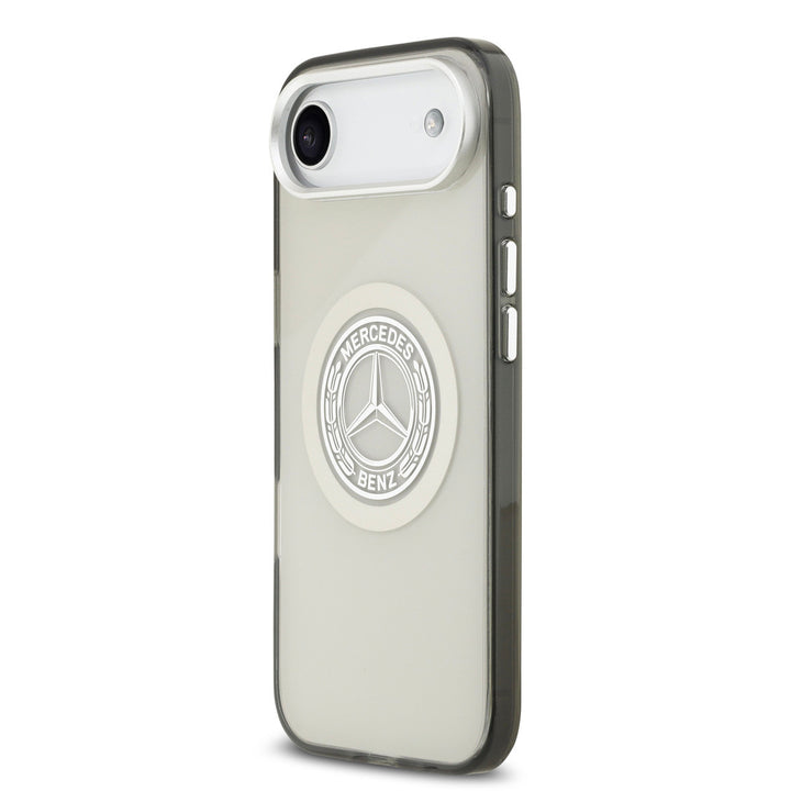 Mercedes-Benz iPhone Air Backcover hoesje - Magsafe - Double Layer - Vintage Logo - Grijs-Hoesjes-Ilumina Benelux